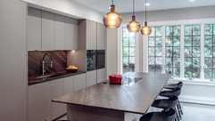 kitchen island seating - kitchen remodel in Cincinnati by NOLI