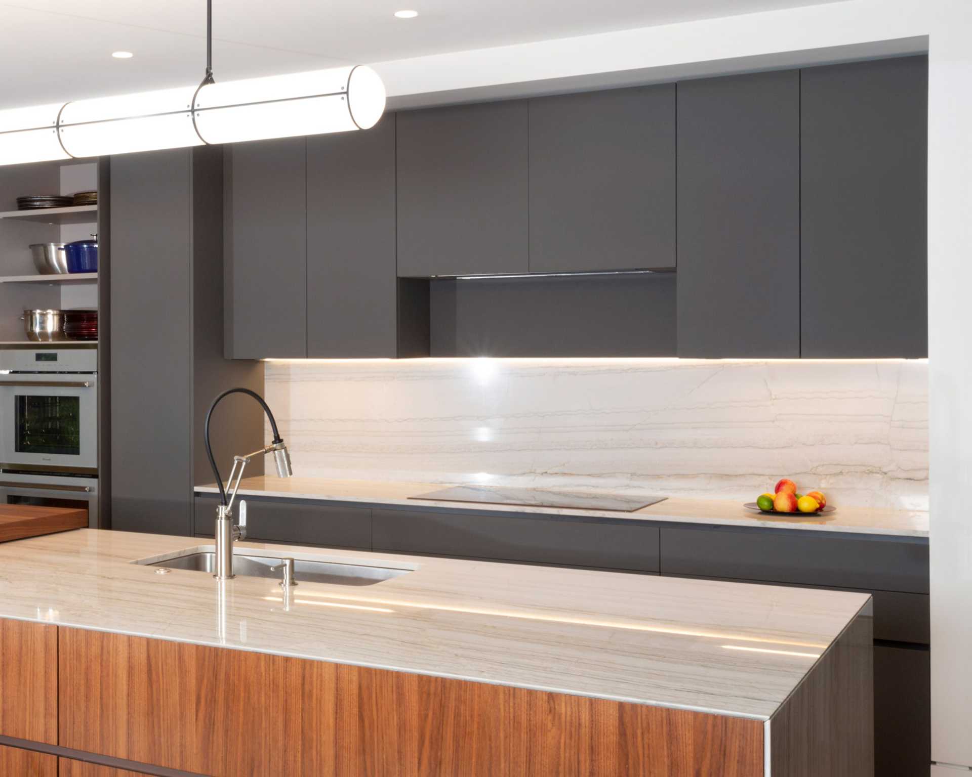 biophilic design in a modern cincinnati kitchen